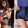 Alexia Rodriguez: Blue Disco Shorts
