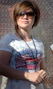 Kelly Clarkson at NASCAR, 2006