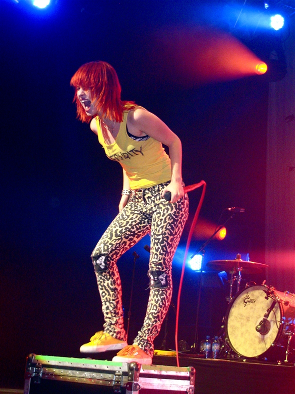 Paramore live in Salt Lake City UT May 10 2010