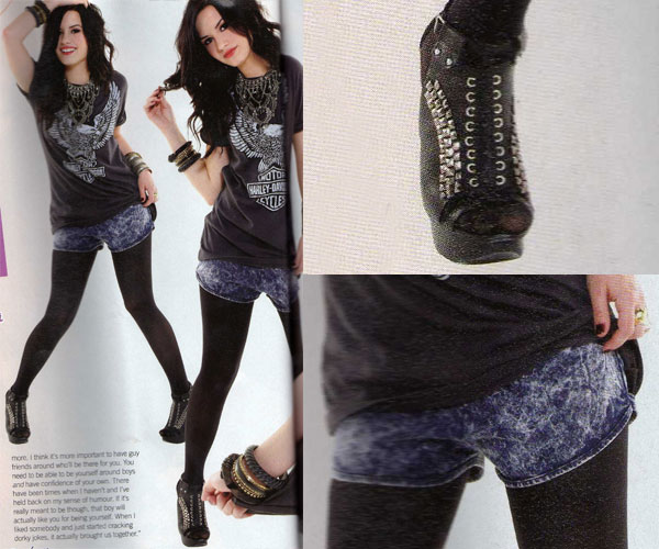 Demi Lovato in the September 2010 issue of Bliss Magazine