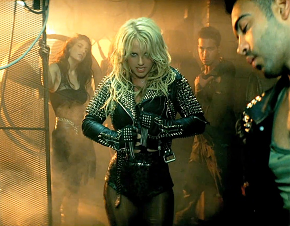 Britney Spears in her'Till the World Ends music video