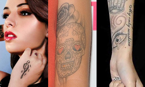 Cher lloyds tattoo on her hand