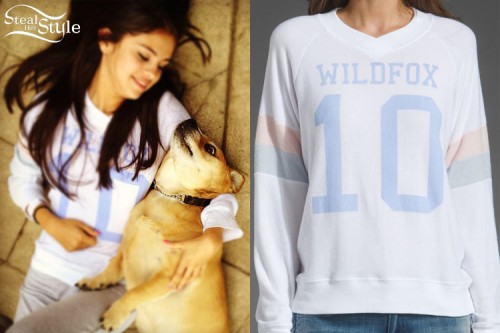 Selena Gomez Wildfox sweater