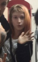 Hayley Williams baby bangs