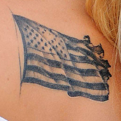 Whitney Duncan's American Flag Tattoo | Steal Her Style