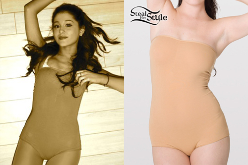 Ariana Grande: Strapless Bodysuit