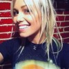 Jenna Mcdougall Wavy Platinum Blonde Angled Ombr Hairstyle Steal