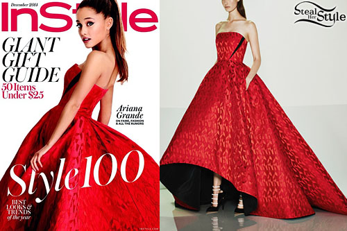 Ariana Grande for InStyle's December 2014 Issue - photo: arianagrandebr