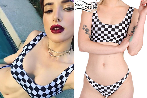 [Image: Bella-Thorne-Checkered-Bikini.jpg]