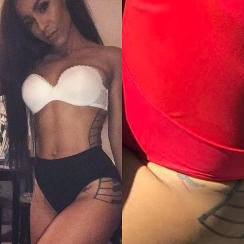 Amina Buddafly Stomach Tattoo Steal Her Style