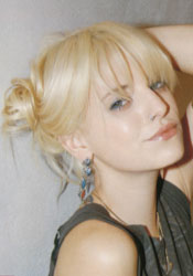 bleach blonde hair