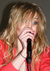 dirty blonde wavy hair