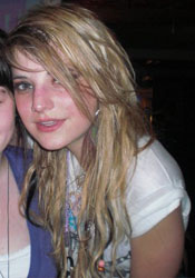 blonde hair with extensions
