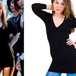 Hayley Williams: Black Shirt Dress