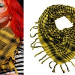 Hayley Williams: Yellow Shemagh Scarf