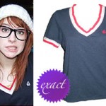 Hayley Williams: Banded V-Neck Tee