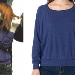 Hayley Williams: Blue Sweatshirt