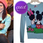 Hayley Williams: Mickey Mouse Sweater