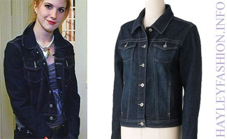Hayley Williams: Dark Denim Jacket