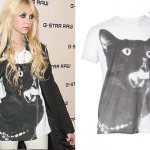 Taylor Momsen: Cat T-Shirt