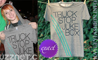 Hayley Williams: Truck Stop Juke Box Tee