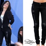 Demi Lovato: Good Morning America Jeans