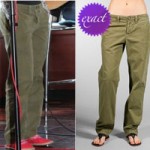 Hayley Williams: Olive Chino Pants