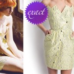 Hayley Williams: Yellow Metallic Dress