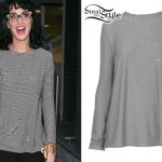 Katy Perry: Striped Long Sleeve Tee