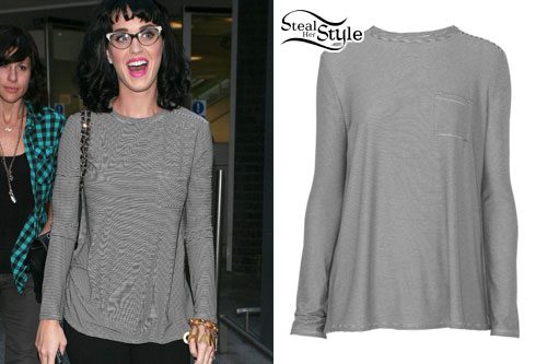 Katy Perry: Striped Long Sleeve Tee