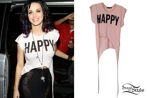 Katy Perry: Happy T-Shirt | Steal Her Style