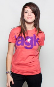 Tay Jardine modeling for JAGK