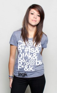 Tay Jardine modeling for JAGK