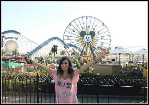 Mindy White at Disneyland