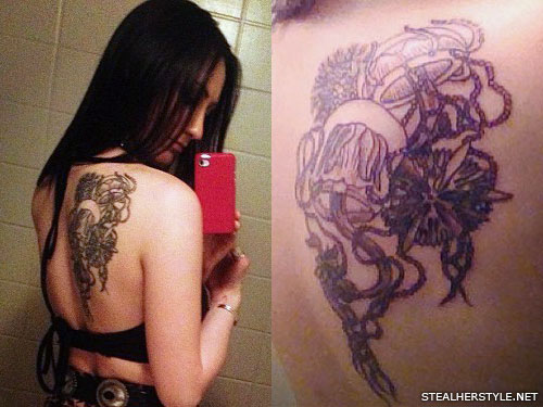 Jacqui Sandell jellyfish tattoo