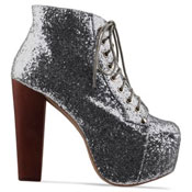 silver glitter Jeffrey Campbell Litas