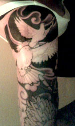 Lexus Amanda sleeve tattoo