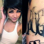 Melissa Marie Green AMG arm tattoo