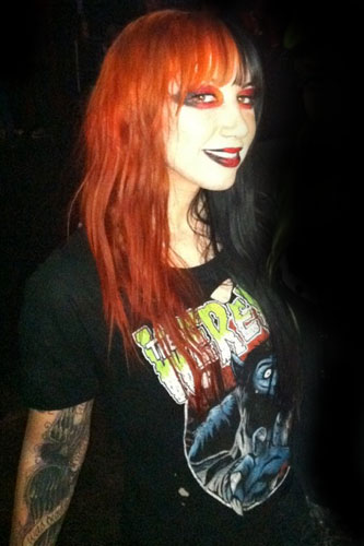 Ashley Costello from New Years Day