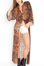 leopard dream maxi dress by Unif