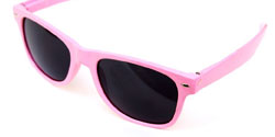 Light Pink Wayfarer Sunglasses