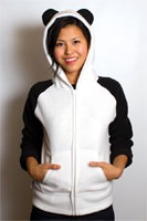 panda hoodie with ears