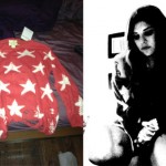 Juliet Simms red star sweater