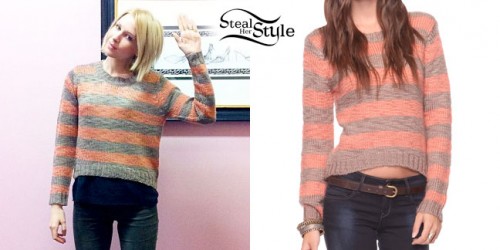 Stacy Dupree King striped sweater