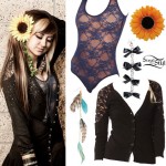 Allison Green: Lace Bodysuit Outfit