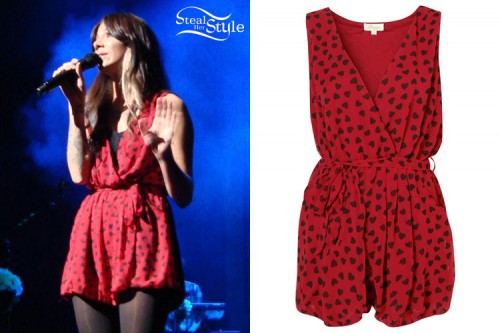 Christina Perri: Heart Print Romper