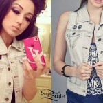 Melissa Marie Green denim vest