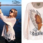 Wildfox White Label Eagle Lennon Sweater