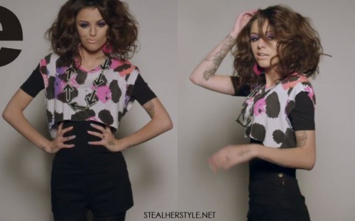Cher Lloyd Want U Back Outfit