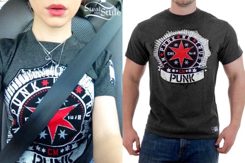 Hayley Williams: CM Punk T-Shirt
